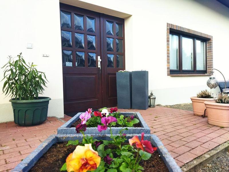 Ferienwohnung Familie Pohle in Lübbenau OT Ragow Exterior foto
